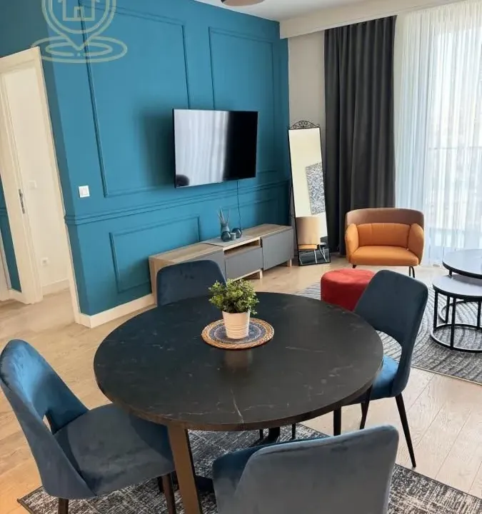 Rent, two bedroom apartment, 52m², Savski Venac, Beograd