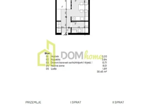 Prodaja, garsonjera, 31m², Donja Gorica, Podgorica - image 8