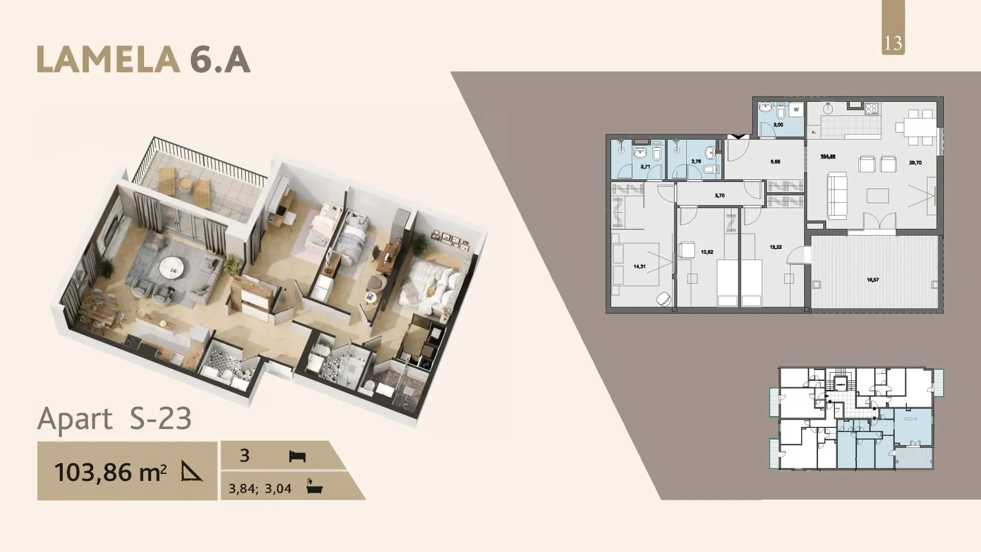 Sale, apartment, 104m², Tivat, Crna Gora