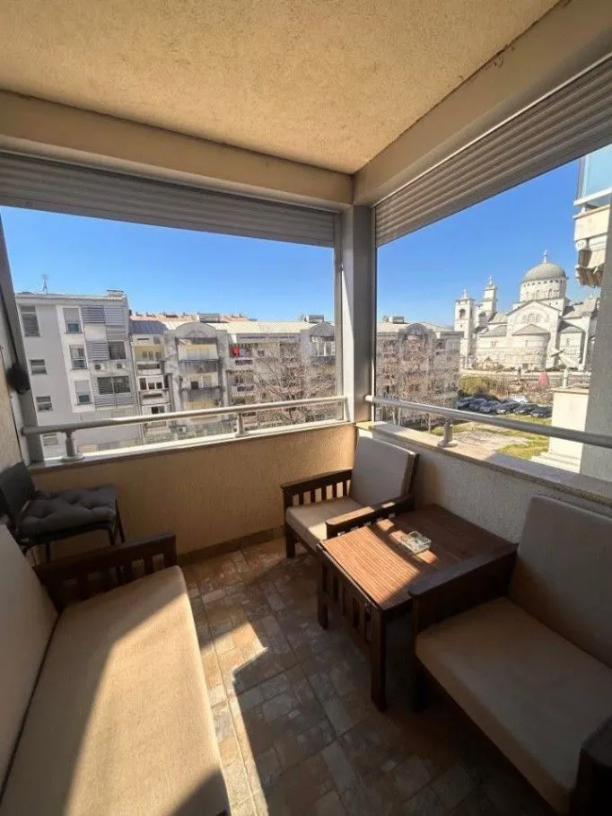 Rent, two bedroom apartment, 76m², Blok 5, Podgorica