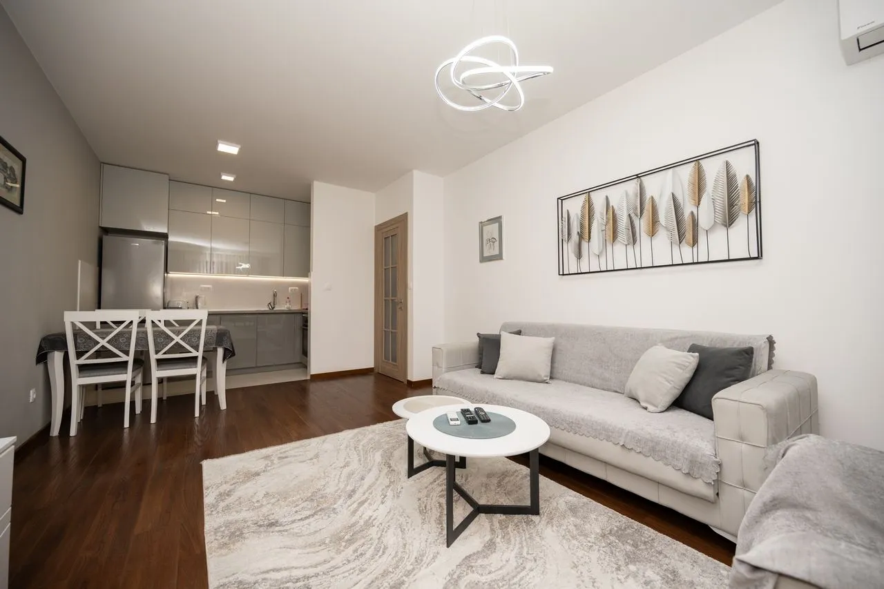 Rent, one bedroom apartment, 50m², Master Kvart, Podgorica