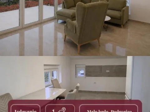 Rent, two bedroom apartment, 125m², Momišići, Podgorica - image 1