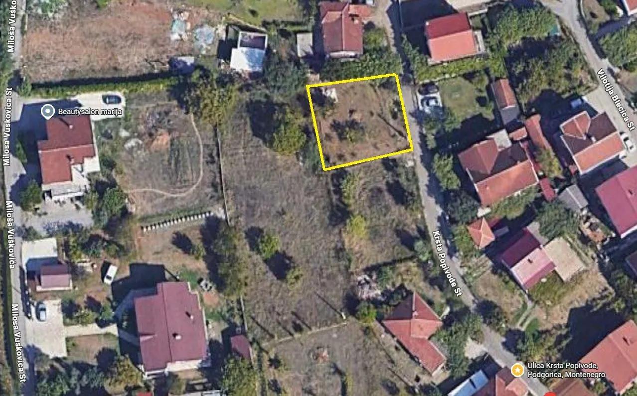 Prodaja, plac, 400m², Vranići, Podgorica