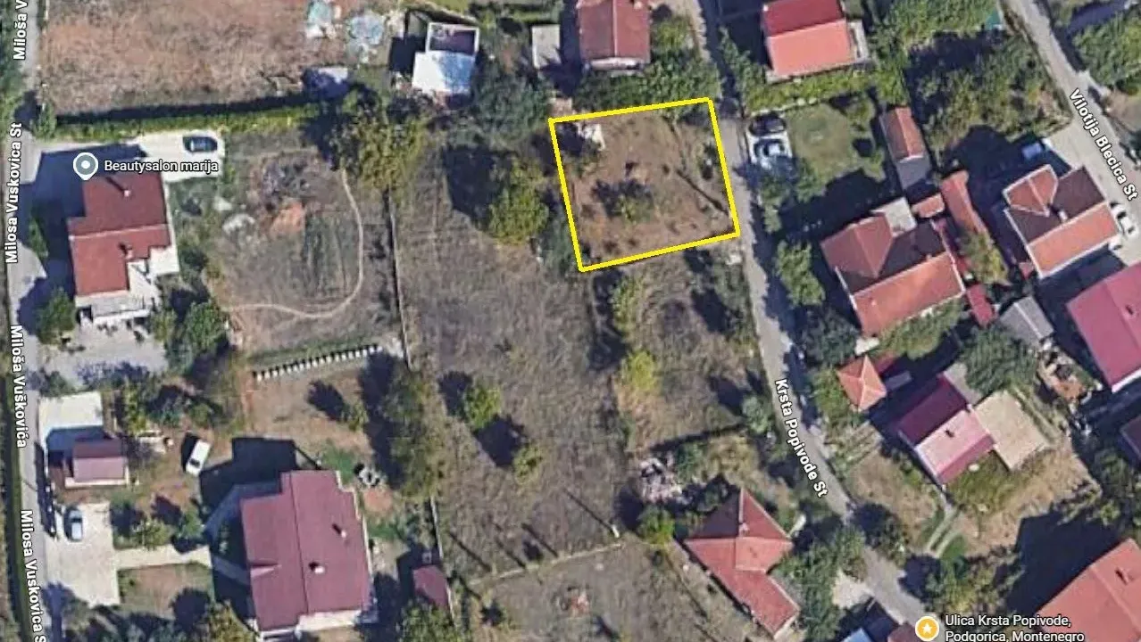 Sale, land lot, 400m², Vranići, Podgorica