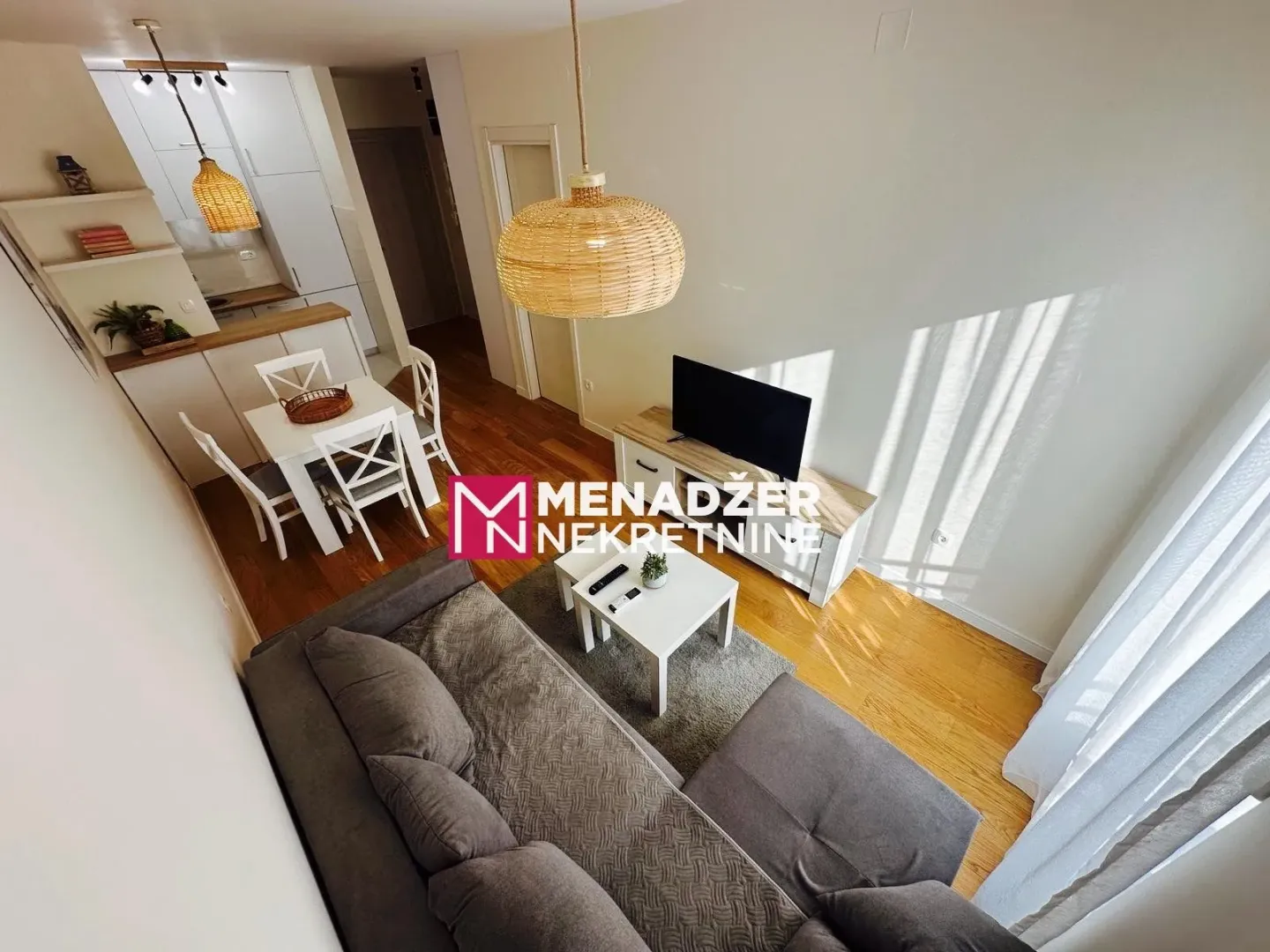 Rent, one bedroom apartment, 42m², Central Point, Podgorica