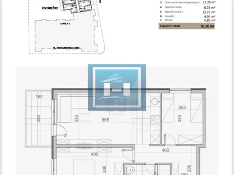 Prodaja, dvosoban stan, 62m², Centar, Jagodina - image 3