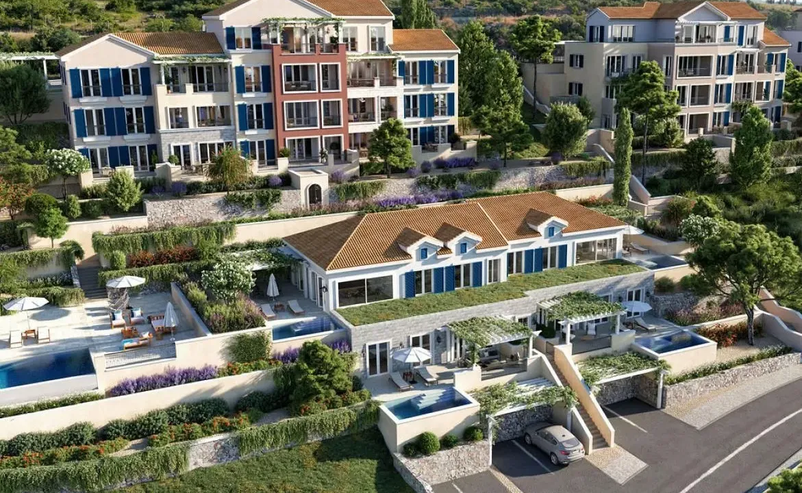 Prodaja, dvosoban stan, 95m², Luštica Bay, Tivat