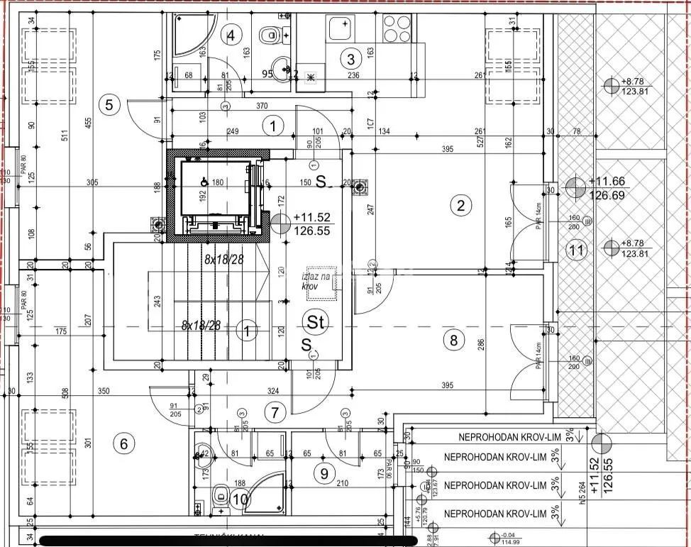Prodaja, četvorosoban stan, 90m², Palilula Sve Podlokacije, Beograd