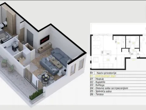 Sale, studio apartment, 30m², Budva, Crna Gora - image 21