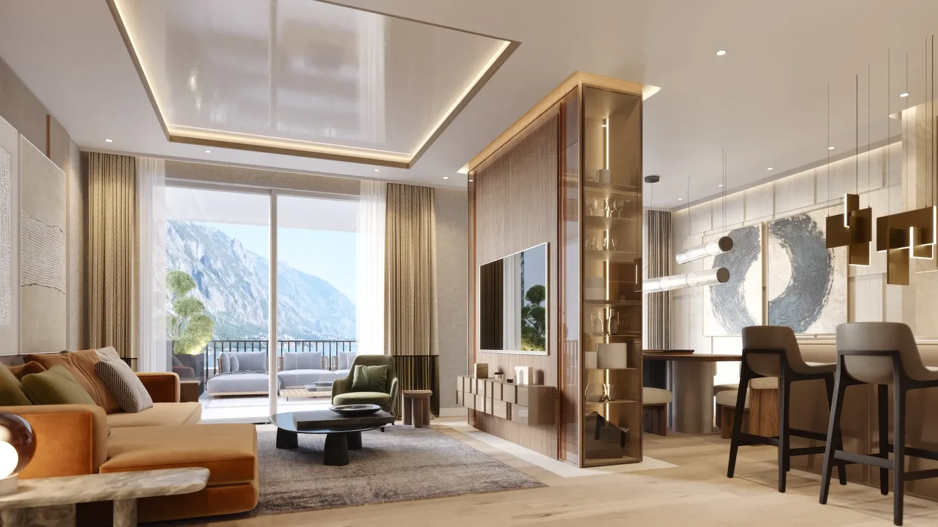 Prodaja, dvosoban stan, 93m², Orahovac, Kotor
