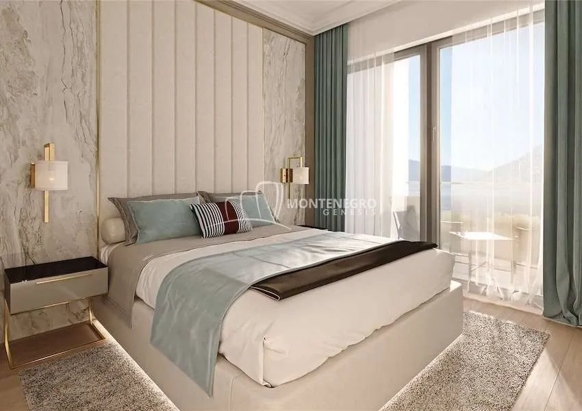 Prodaja, jednosoban stan, 50m², Risan, Kotor