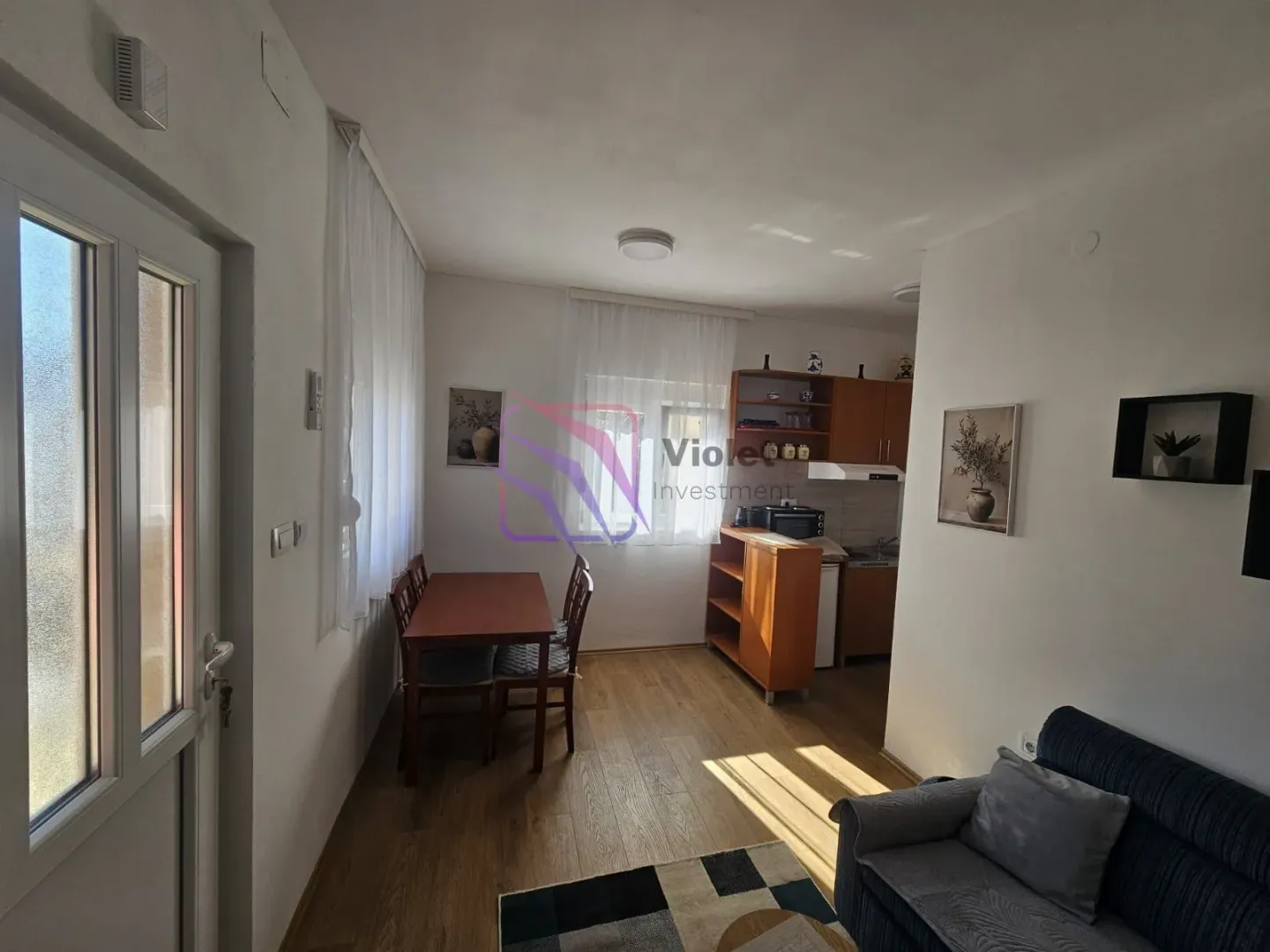 Rent, one bedroom apartment, 40m², Zagorič, Podgorica