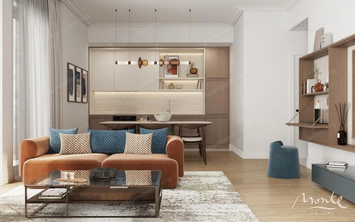 Prodaja, garsonjera, 52m², Porto Montenegro, Tivat