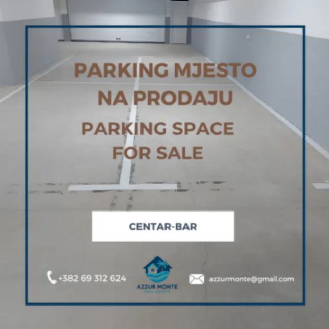 Sale, parking/garage, 12m², Centar, Bar