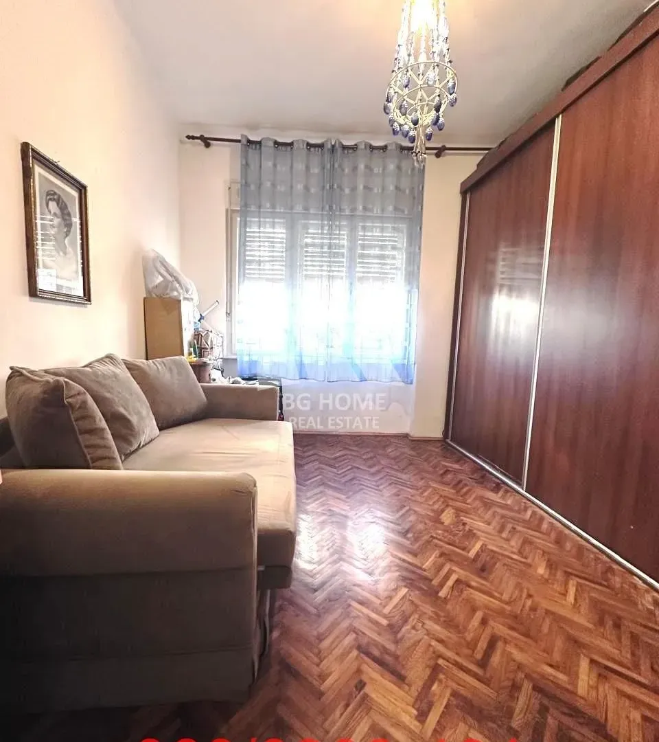 Sale, two bedroom apartment, 46m², Vračar Centar, Vračar Sve Podlokacije