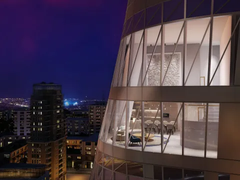 Sale, two bedroom apartment, 73m², Beograd Na Vodi, Beograd - image 3