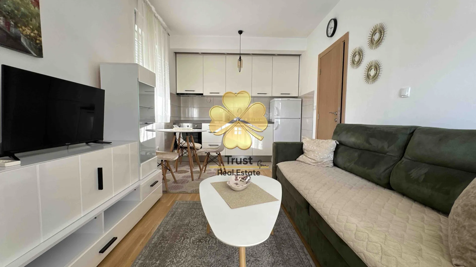 Rent, one bedroom apartment, 40m², Zabjelo, Podgorica