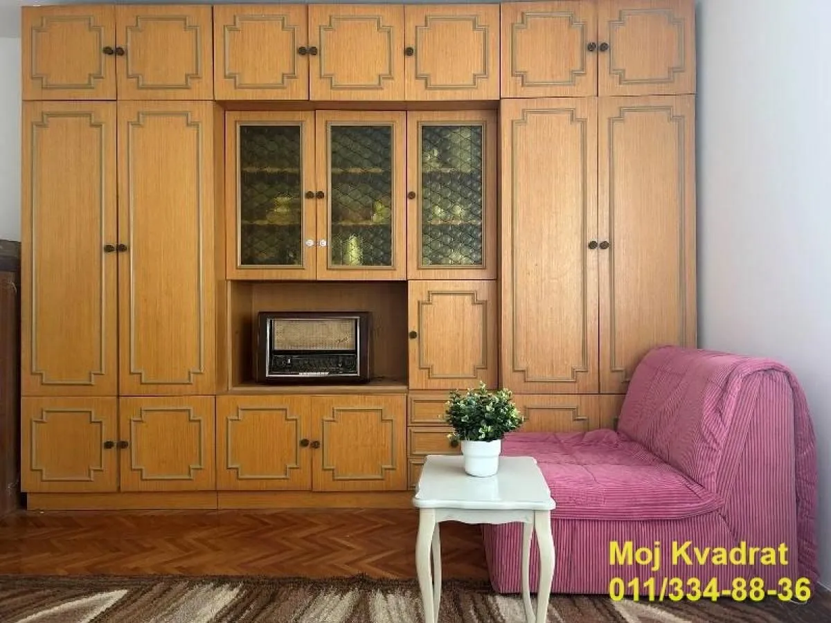 Rent, two bedroom apartment, 49m², Stari Grad, Beograd