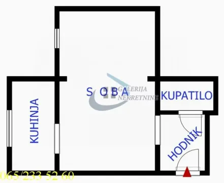 Rent, one bedroom apartment, 19m², Palilulska Pijaca, Palilula Sve Podlokacije - image 6