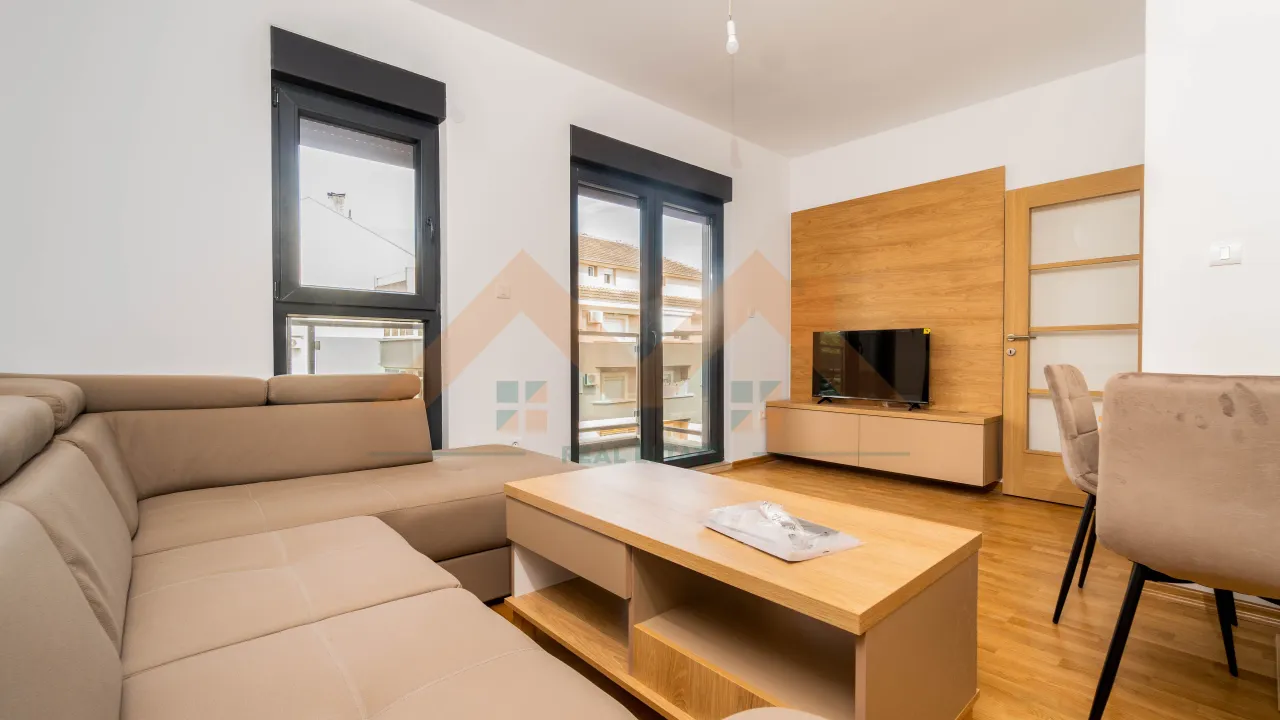 Rent, one bedroom apartment, 46m², Vezirov Most, Podgorica