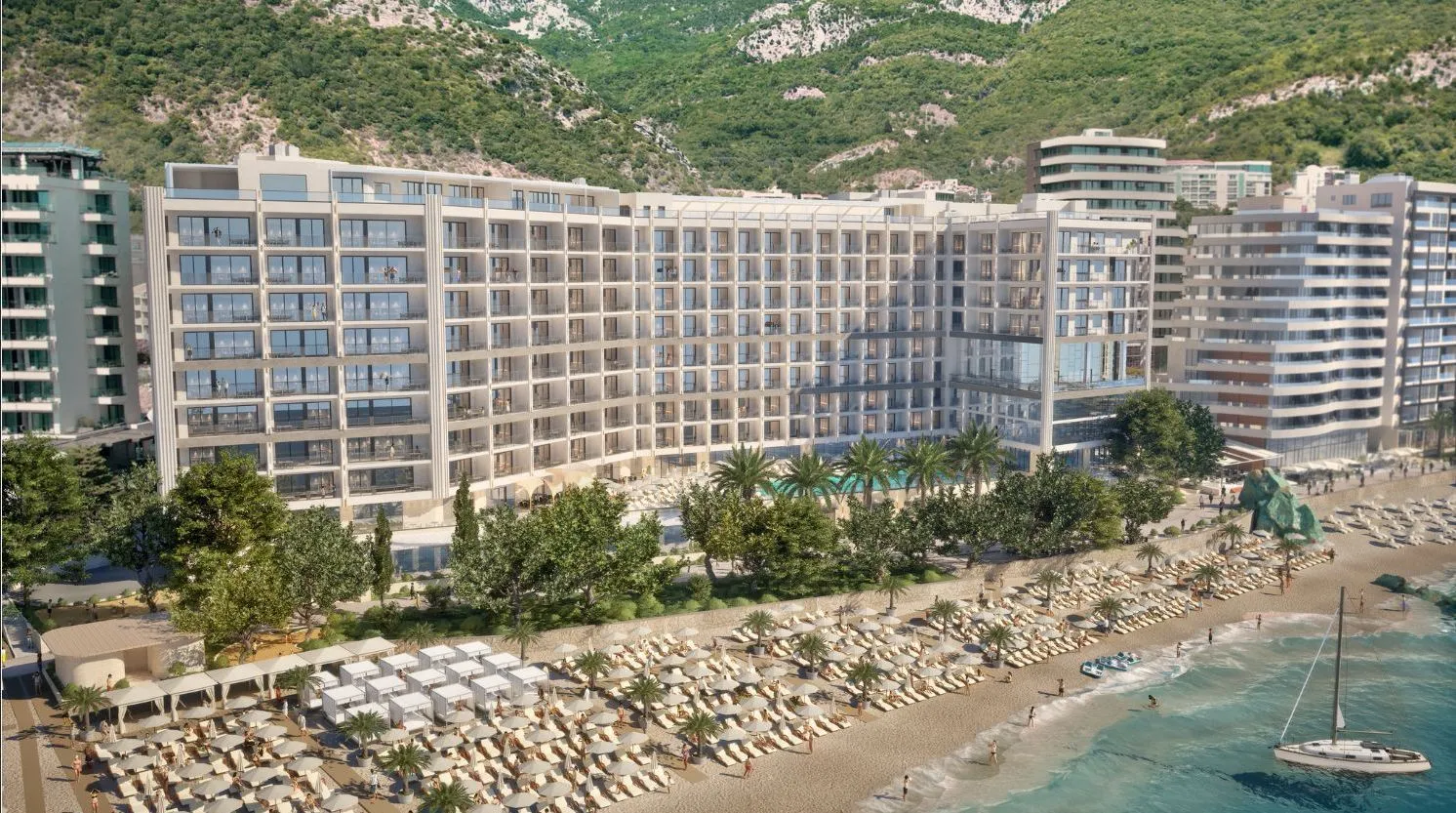 Sale, two bedroom apartment, 84m², Bečići, Budva