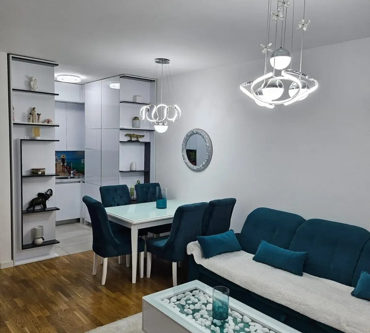 Rent, one bedroom apartment, 46m², Zabjelo, Podgorica