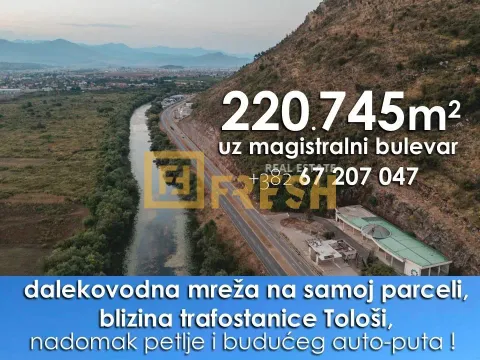 Prodaja, plac, 220745m², Tološi, Podgorica - image 4