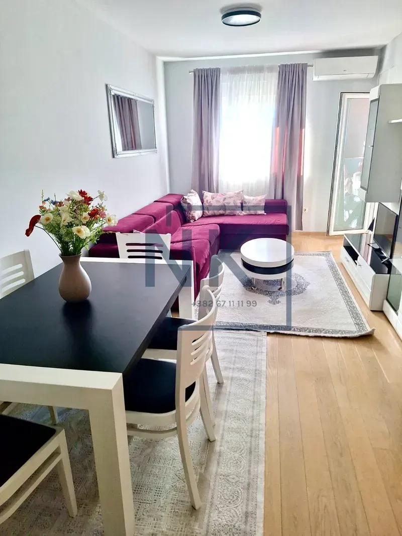 Rent, one bedroom apartment, 46m², City Kvart, Podgorica
