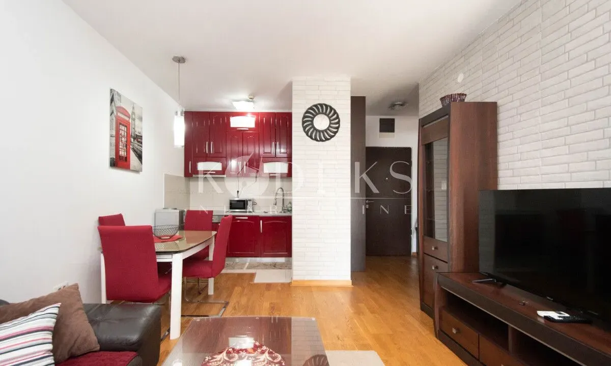 Rent, one bedroom apartment, 43m², City Kvart, Podgorica