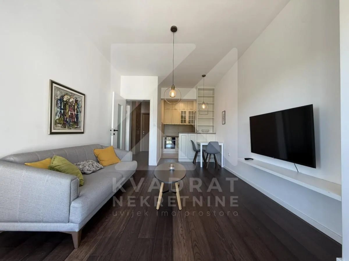 Izdavanje, jednosoban stan, 48m², Vezirov Most, Podgorica