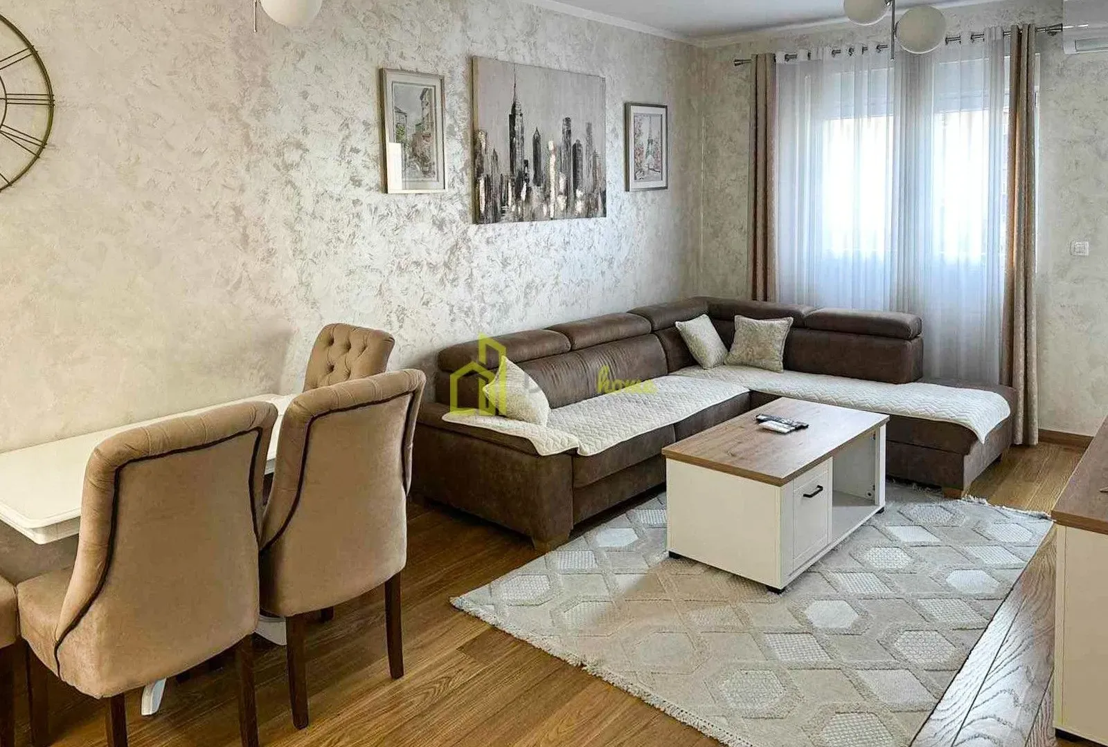 Rent, one bedroom apartment, 45m², City Kvart, Podgorica