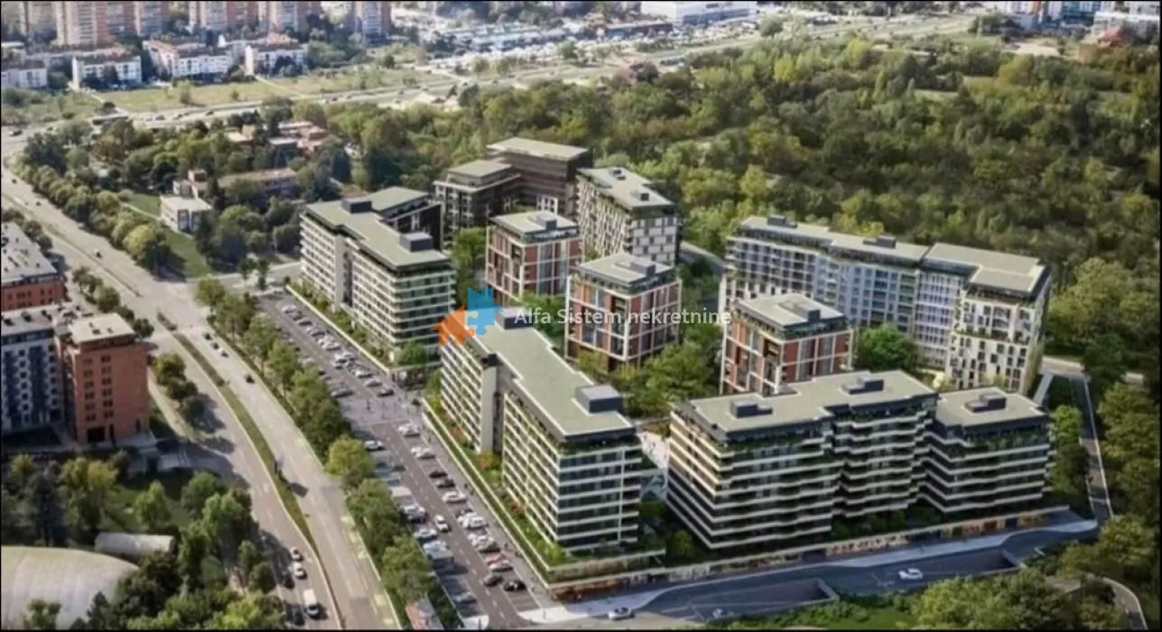 Rent, three bedroom apartment, 87m², Novi Beograd Blok 64, Novi Beograd Sve Podlokacije