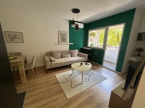 Izdavanje, jednosoban stan, 38m², Blok 5, Podgorica