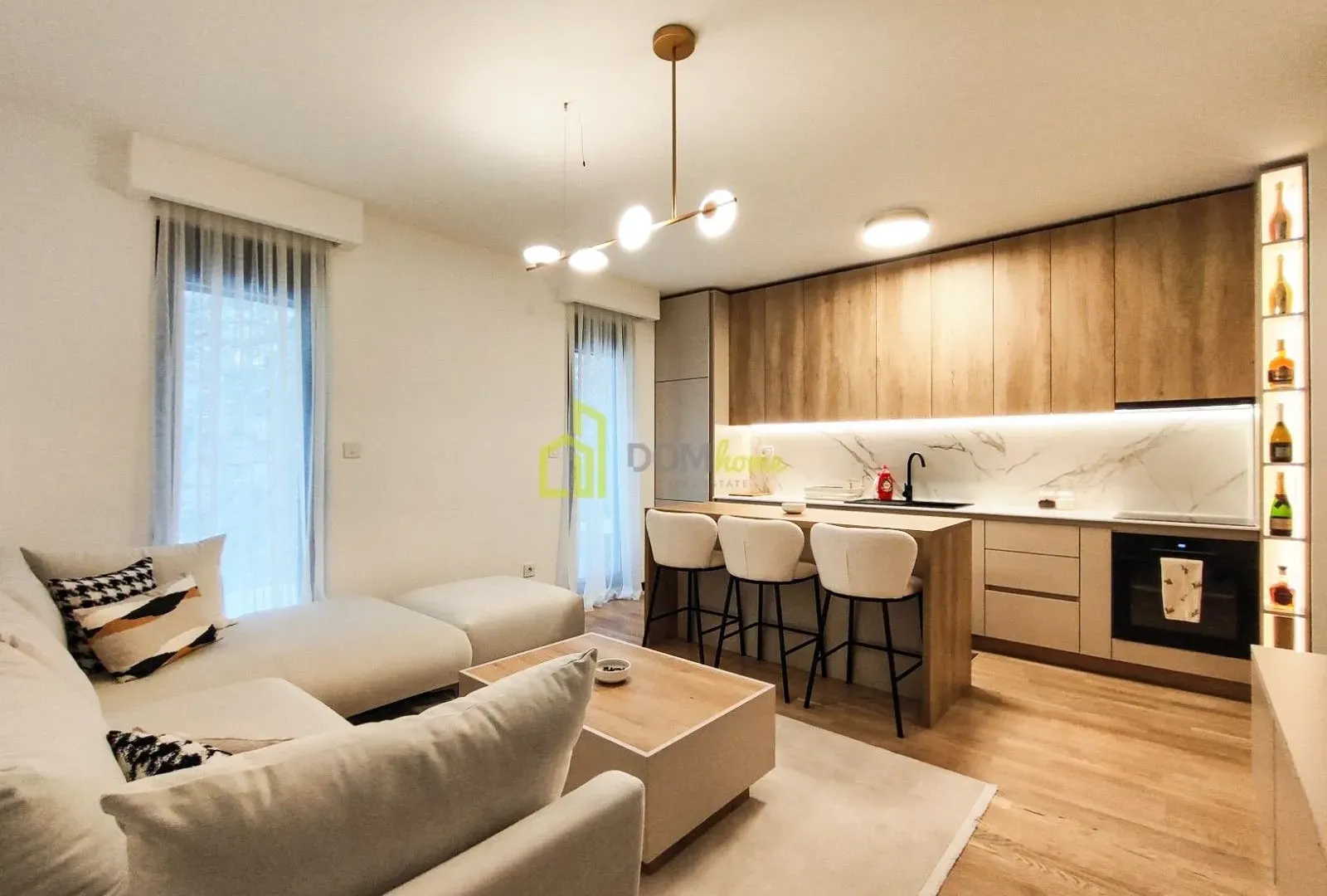 Izdavanje, jednosoban stan, 50m², Gorica C, Podgorica