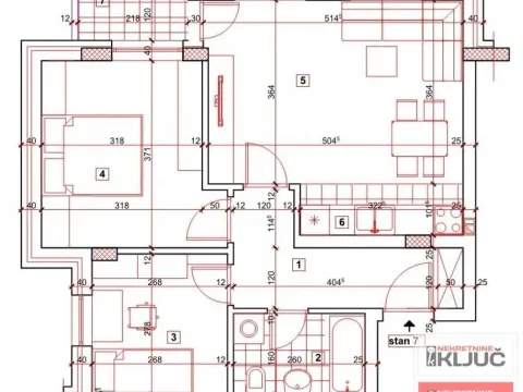 Two Bedroom Apartment for Sale, 54m2, Telep, Novi Sad, Novi Sad Two Bedroom Apartment for Sale, 54m2, Telep, Novi Sad, Novi Sad
