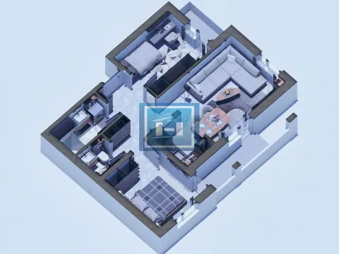 Sale, two bedroom apartment, 63m², Centar, Ćuprija - image 7