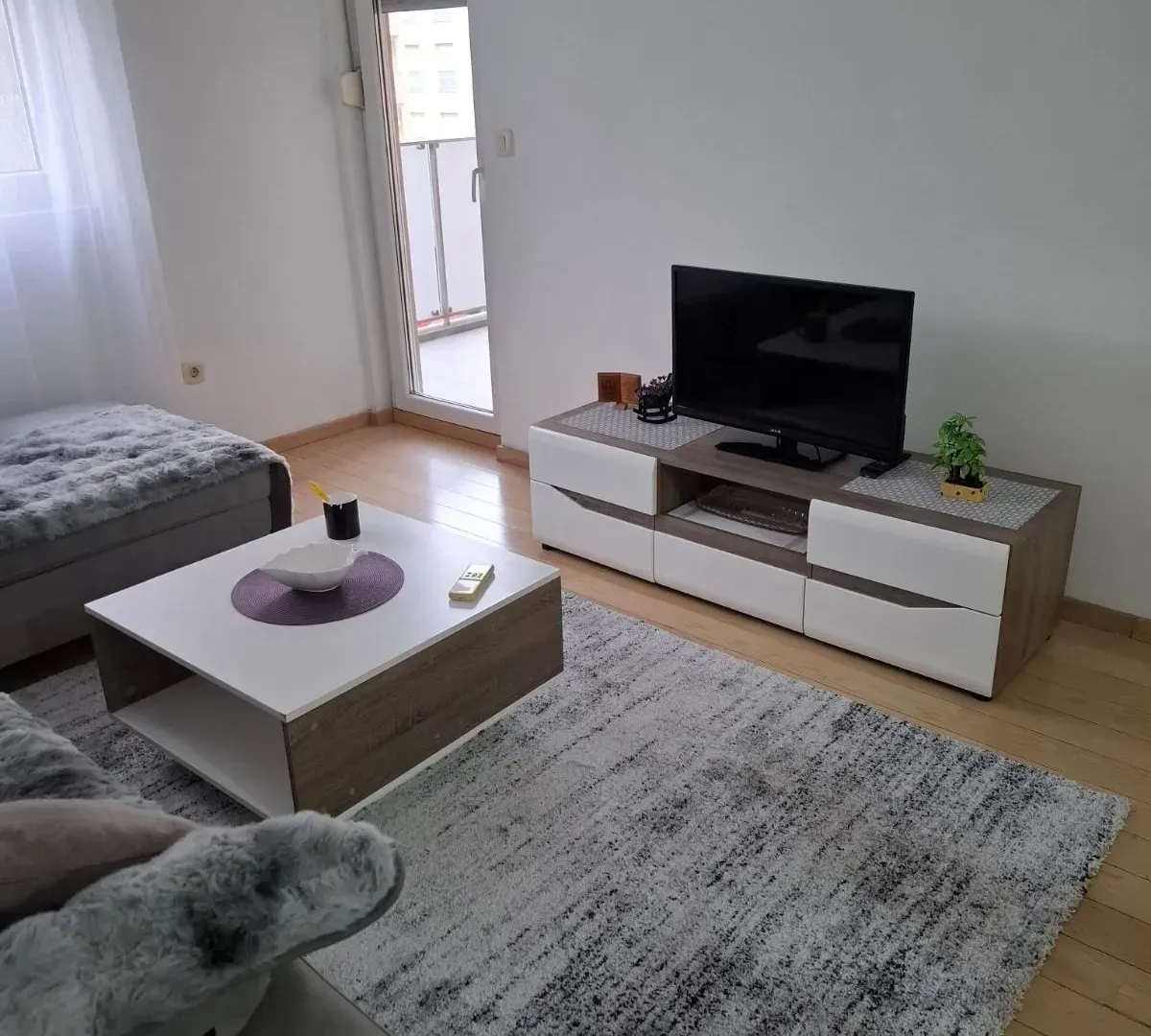 Rent, one bedroom apartment, 47m², City Kvart, Podgorica