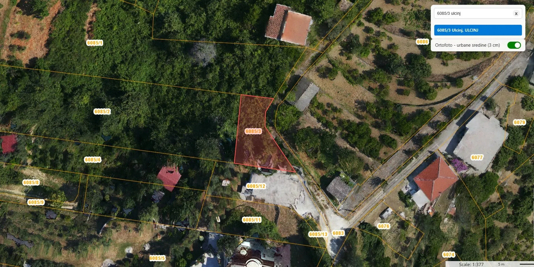 Sale, land lot, 297m², Ulcinjsko Polje, Ulcinj