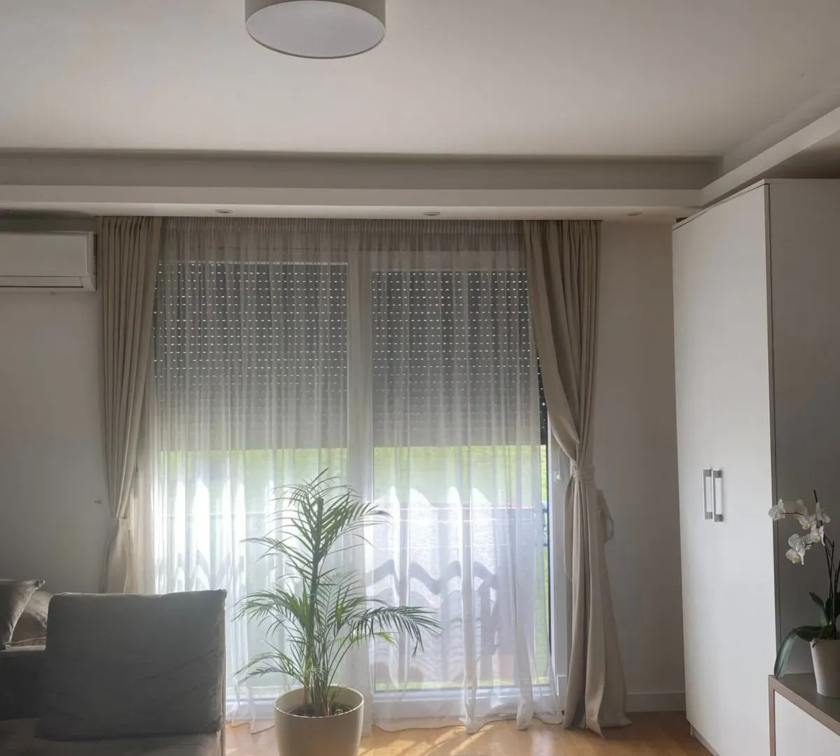 Rent, studio apartment, 35m², Tološi, Podgorica