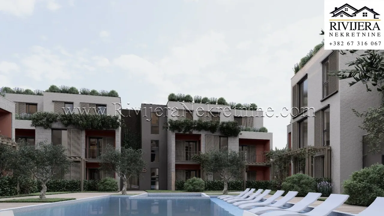 Sale, two bedroom apartment, 67m², Radanovići, Kotor