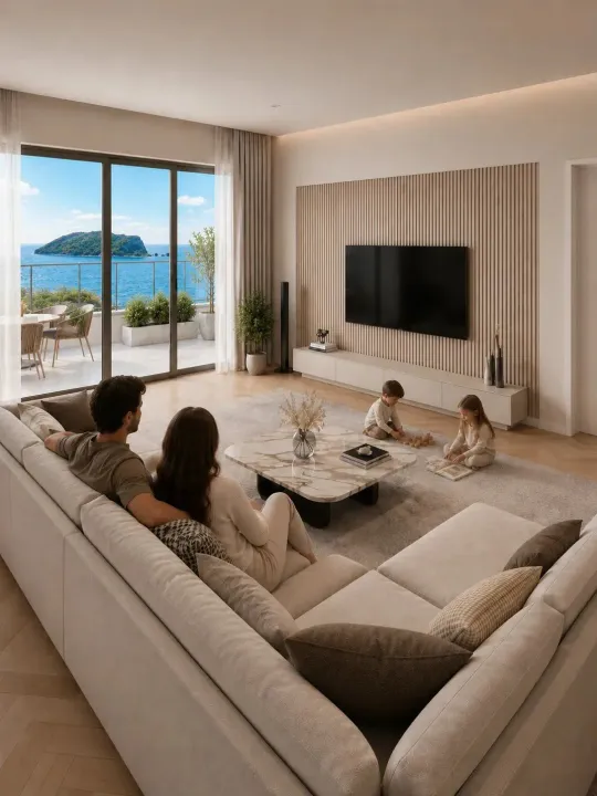 Prodaja, dvosoban stan, 83m², Rozino, Budva