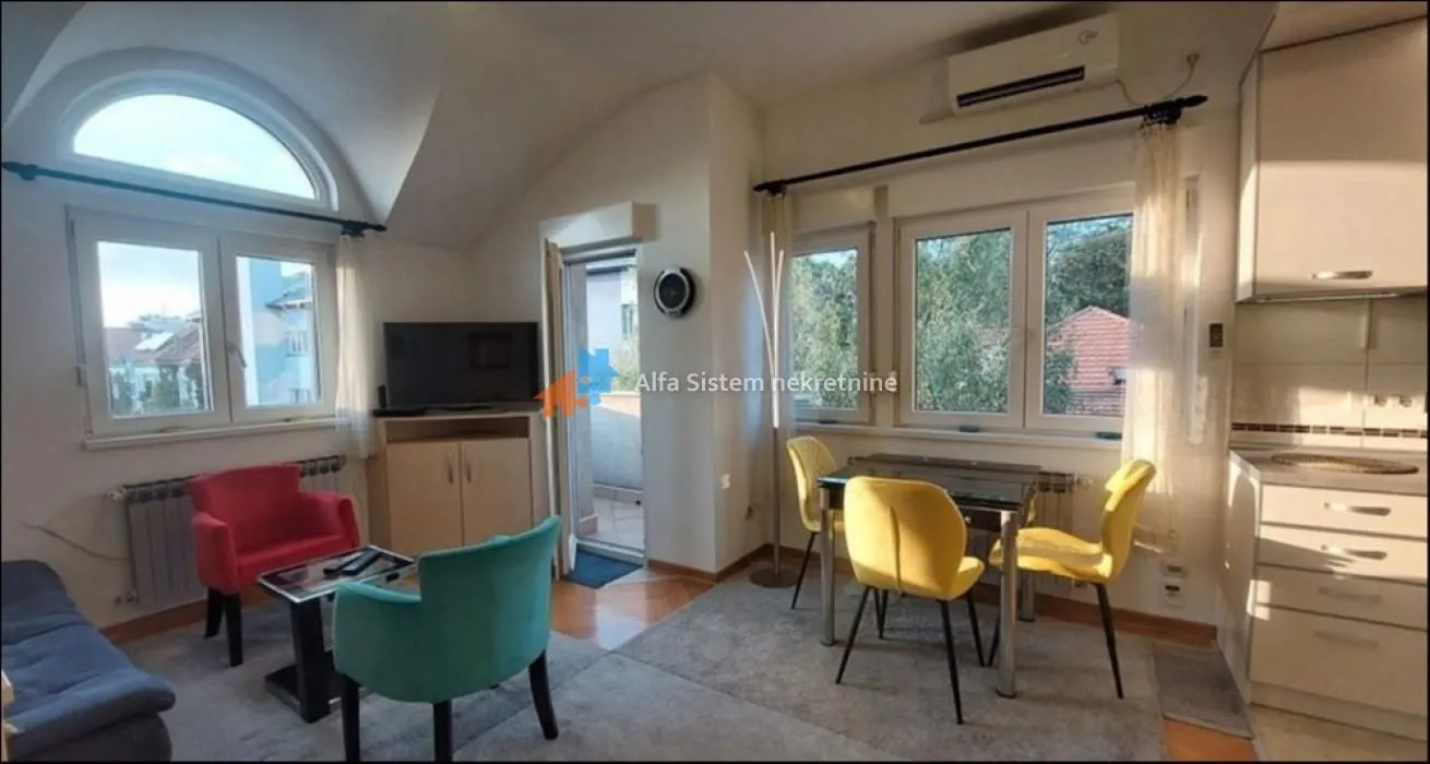 Rent, apartment, 44m², Vračar Sve Podlokacije, Beograd