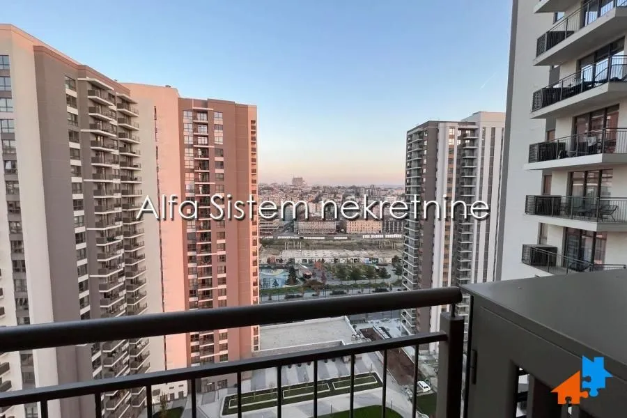 Rent, two bedroom apartment, 55m², Savski Venac, Beograd