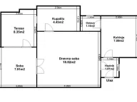 Prodaja, dvosoban stan, 50m², Gundulićev Venac, Beograd - image 10