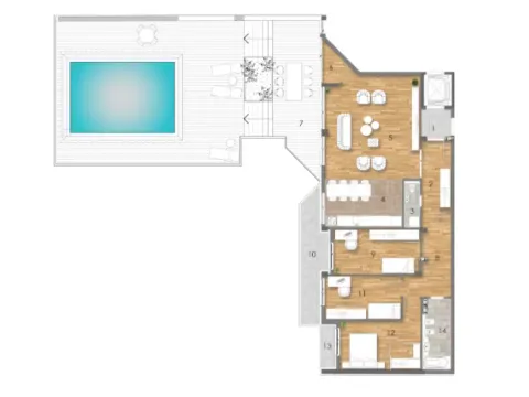Prodaja, stan, 240m², Adamovićevo Naselje, Novi Sad Sve Podlokacije - image 20