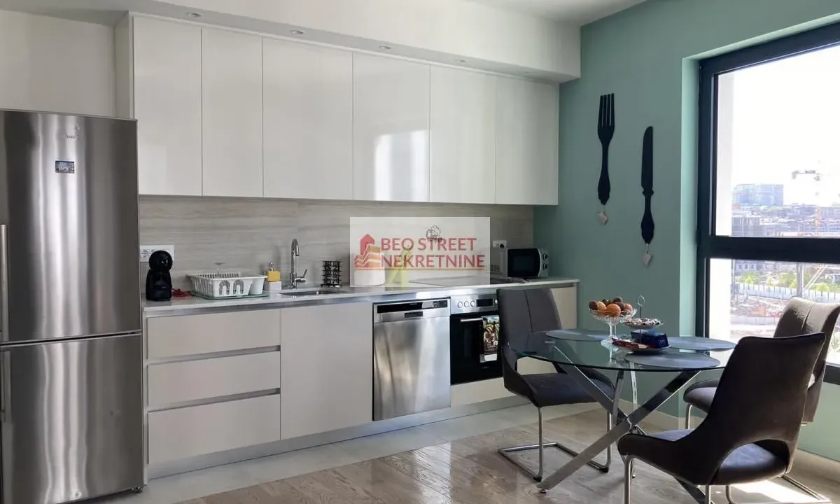 Rent, two bedroom apartment, 50m², Savski Venac, Beograd