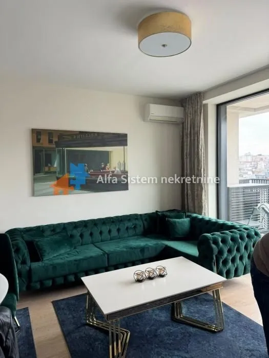 Rent, three bedroom apartment, 77m², Savski Venac, Beograd