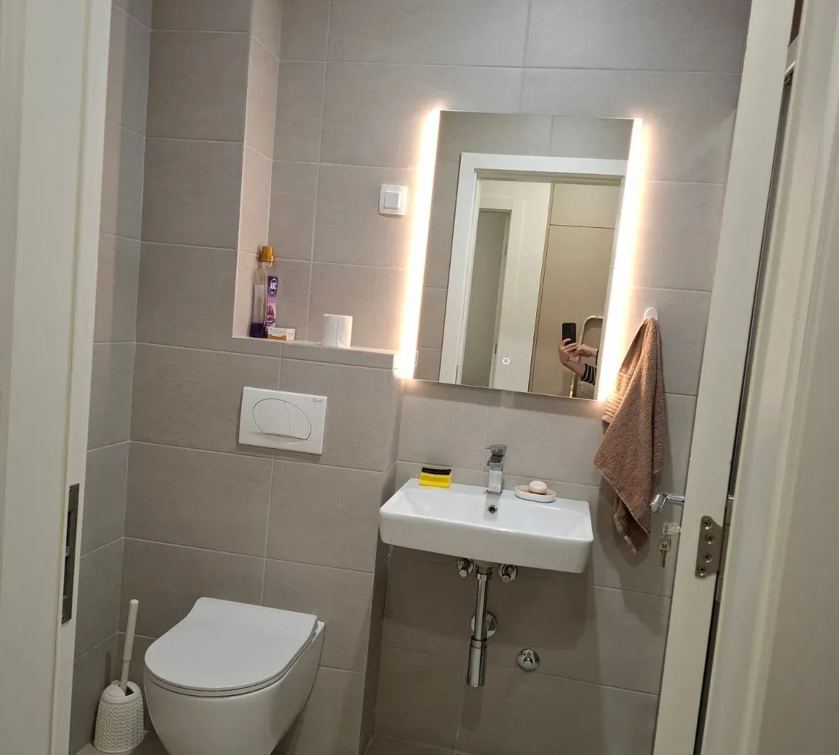 Rent, one bedroom apartment, 47m², Pobrežje, Podgorica