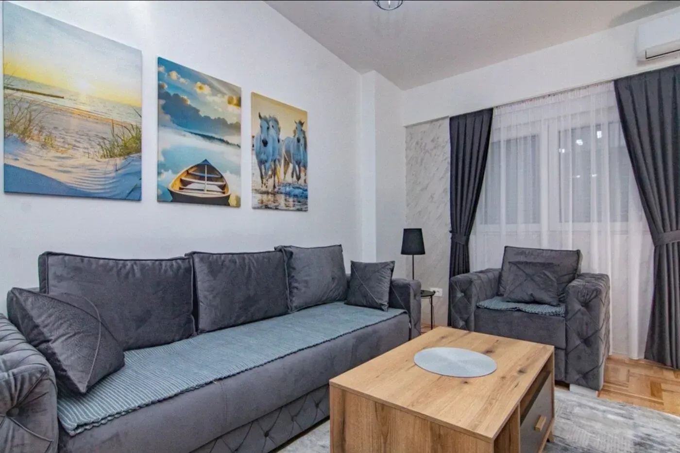 Rent, one bedroom apartment, 45m², Tuški Put, Podgorica