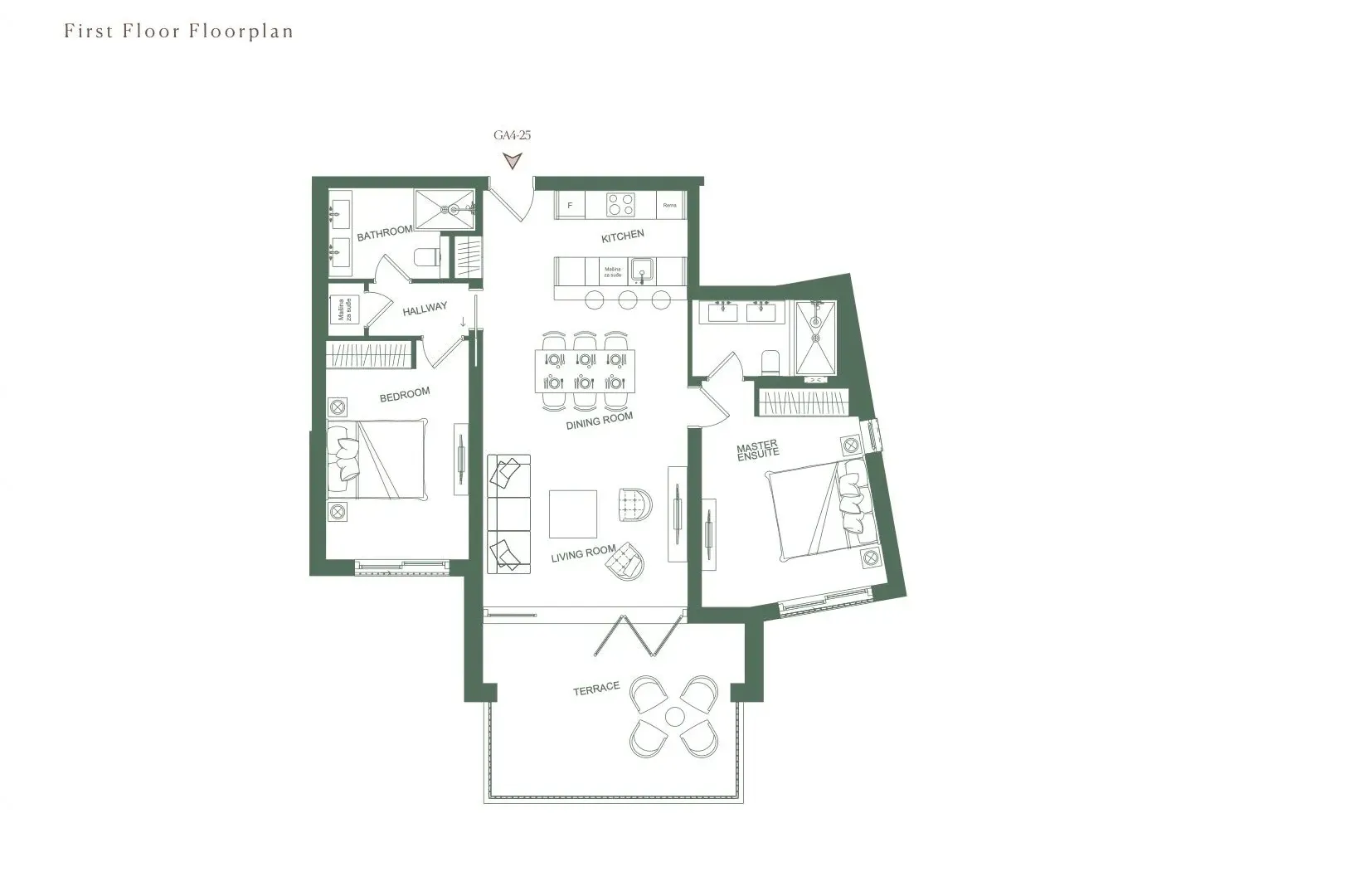 Sale, apartment, 105m², Tivat, Crna Gora